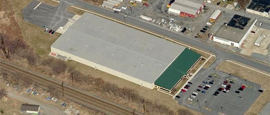 Aerial Shot of the Plouse Precision Manufacturing Facility